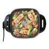 Starfrit - The Rock Electric Skillet, 12" Width, Non-Stick Surface, Black - - Mounts For Less