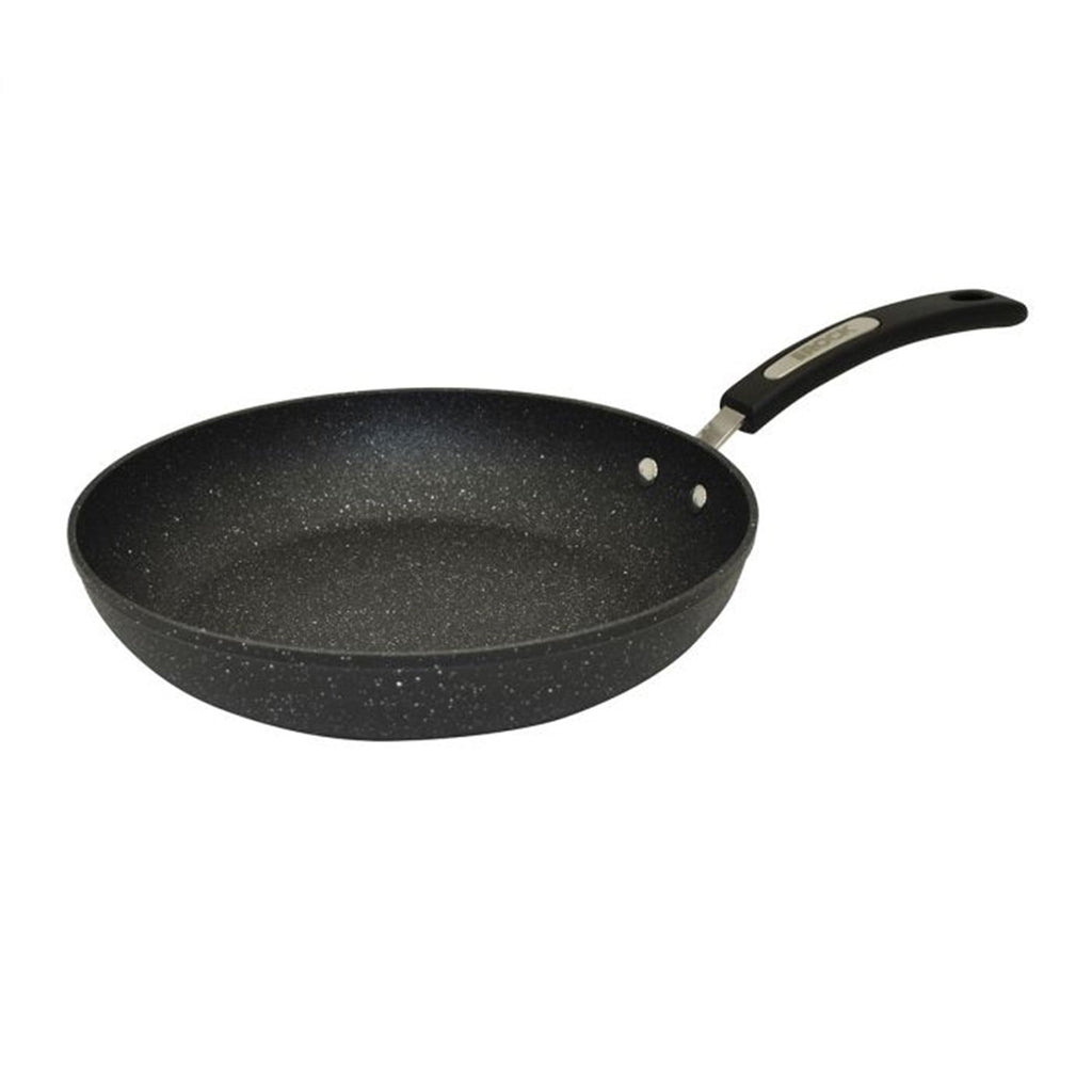 Starfrit - The Rock Frying Pan, 11" Diameter, Non-Stick Coating, Black - - Mounts For Less