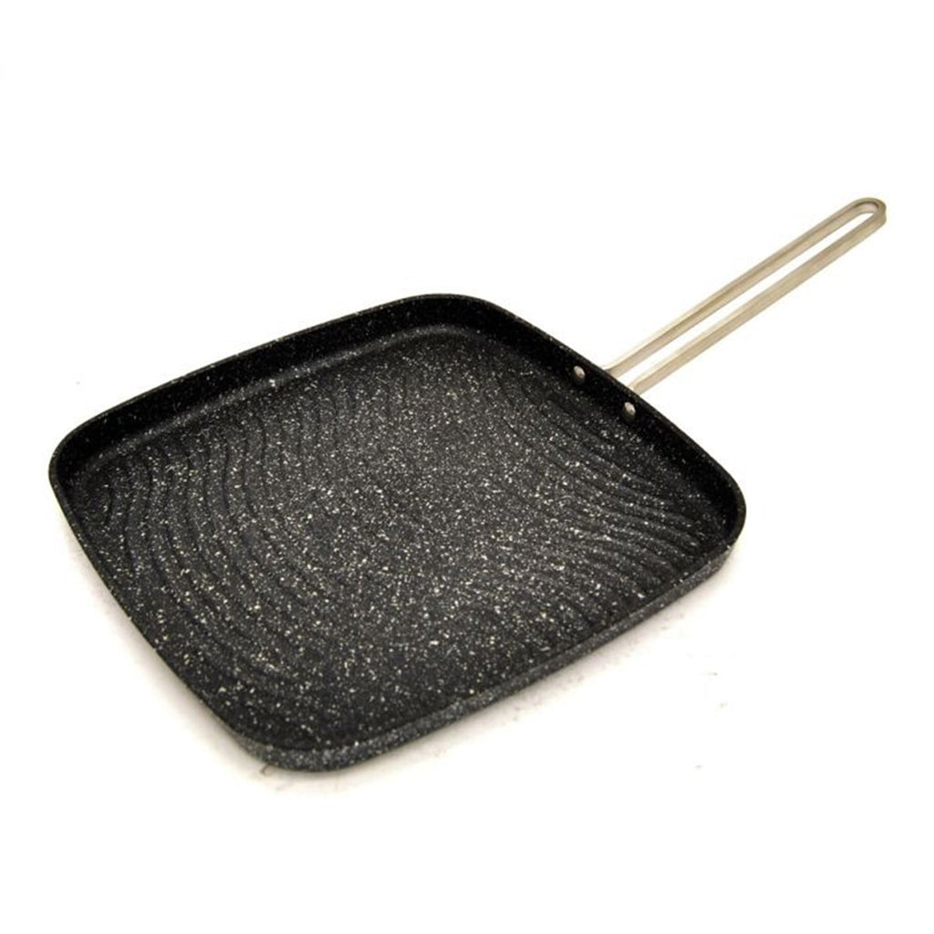 Starfrit - The Rock Grill Pan, 10" Width, Non-Stick Surface, Black - - Mounts For Less