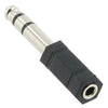 Stereo adapter 3.5mm female to 1/4 male - - Mounts For Less