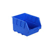StorageTek - Stackable Plastic Bin 05mm x 162mm x 76mm (4.1 '' x 6.4 '' x 3 ''), Blue - - Mounts For Less