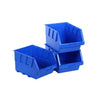 StorageTek - Stackable Plastic Bin 138mm x 116mm x 125mm (5.4 '' x 4.6 '' x 4.9 ''), Blue - - Mounts For Less