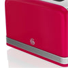 Swan 4 Slice Retro Toaster Red - - Mounts For Less
