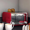 Swan 4 Slice Retro Toaster Red - - Mounts For Less
