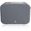 Swan - Nordic Collection 2-Slice Toaster, 900 Watts, Matte Gray - - Mounts For Less