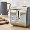 Swan - Nordic Collection 2-Slice Toaster, 900 Watts, Matte Gray - - Mounts For Less
