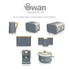 Swan - Nordic Collection 2-Slice Toaster, 900 Watts, Matte Gray - - Mounts For Less