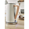 Swan - Nordic Collection Electric Kettle, 1.7 Liter Capacity, 1500 Watts, Matte White - - Mounts For Less