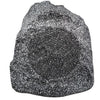 SyncSound SS-ROCK8-2GY 8" Rock Speaker For Gardens Backyards And Patios Gray 100W - - Mounts For Less
