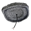 SyncSound SS-ROCK8-2GY 8" Rock Speaker For Gardens Backyards And Patios Gray 100W - - Mounts For Less