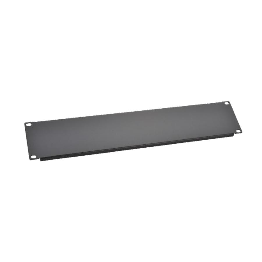 SyncSystem SSYS-2B Universal Blank Panel For Server Cabinet, 2U, Black - - Mounts For Less