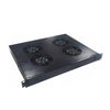 SyncSystem SSYS-CF-04-1U Cooling Fan for Racks / 4-Fans 1U, Black - - Mounts For Less