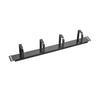 SyncSystem SSYS-DRCM1 Metal Cable Management 1U for Server Cabinet, Black - - Mounts For Less