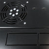 SyncSystem SSYS-RACK-21 21U Server/ AV Rack Cabinet with Glass Front Door, Black - - Mounts For Less