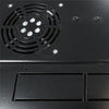 SyncSystem SSYS-RACK-27 Server Cabinet / AV Rack 27U With Glass Door, Black - - Mounts For Less