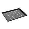 SyncSystem SSYS-S1FV Universal Shelf-Fixed for Server Cabinet, Black - - Mounts For Less