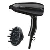 TRESemmé - Compact Hair Dryer with Folding Handle, 1875 Watt Motor, Black - - Mounts For Less