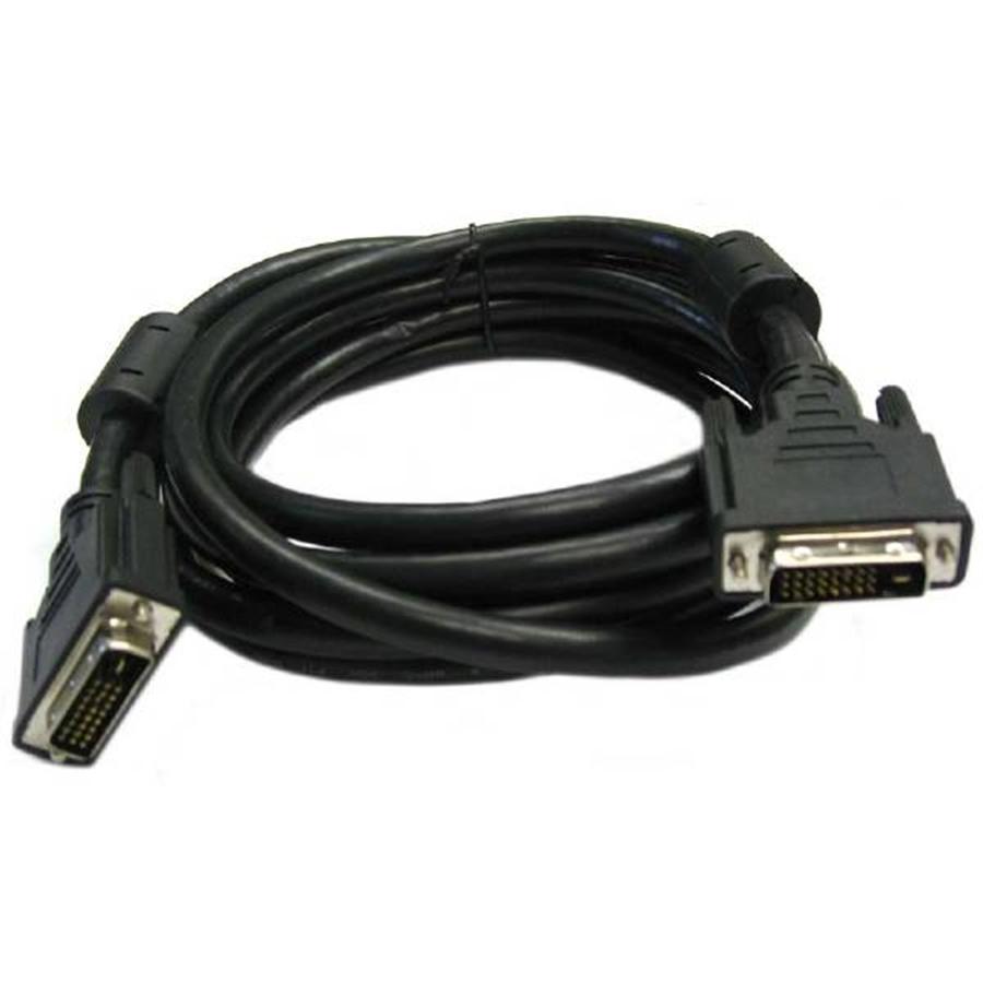 TechCraft 16.5 ft. (5m) Dual Link DVI-D Cable (Male/Male) 9.9 Gbps Black - - Mounts For Less
