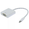 TechCraft AUSB3C-VGAF USB 3.1 Type-C to VGA Female Adapter, White - - Mounts For Less