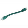 TechCraft Cat5e Ethernet Network Cable 350 MHz RJ-45 0.5 Foot Green - - Mounts For Less
