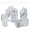 TechCraft Connectors 8P8C RJ45 for network cable Cat6 - 100pk - - Mounts For Less
