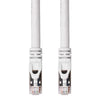 TechCraft - FTP Network Cable with Metal Connectors CAT8, Shielded, 75 Feet Length, White - - Mounts For Less
