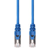 TechCraft - FTP Network Cable with Metal Connectors CAT8, Ultra-thin, Shielded, 2 Feet Length, Blue - - Mounts For Less
