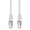 TechCraft - FTP Network Cable with Metal Connectors CAT8, Ultra-thin, Shielded, 2 Feet Length, White - - Mounts For Less