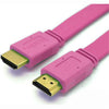 TechCraft Flat HDMI Cable V1.4 Support 3D And Ethernet 1080P 5 Feets Pink - - Mounts For Less