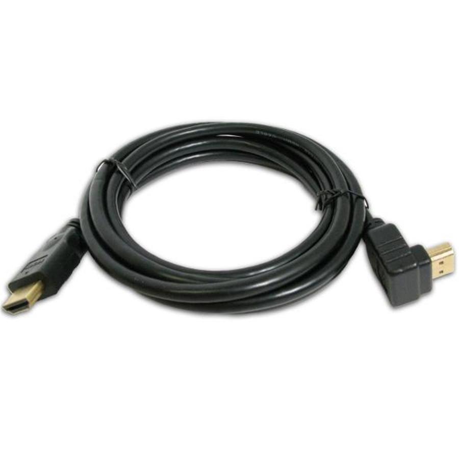 TechCraft HDMI Cable V1.4 Support 3D And Ethernet 1080P 10 Feets Right Angle - - Mounts For Less