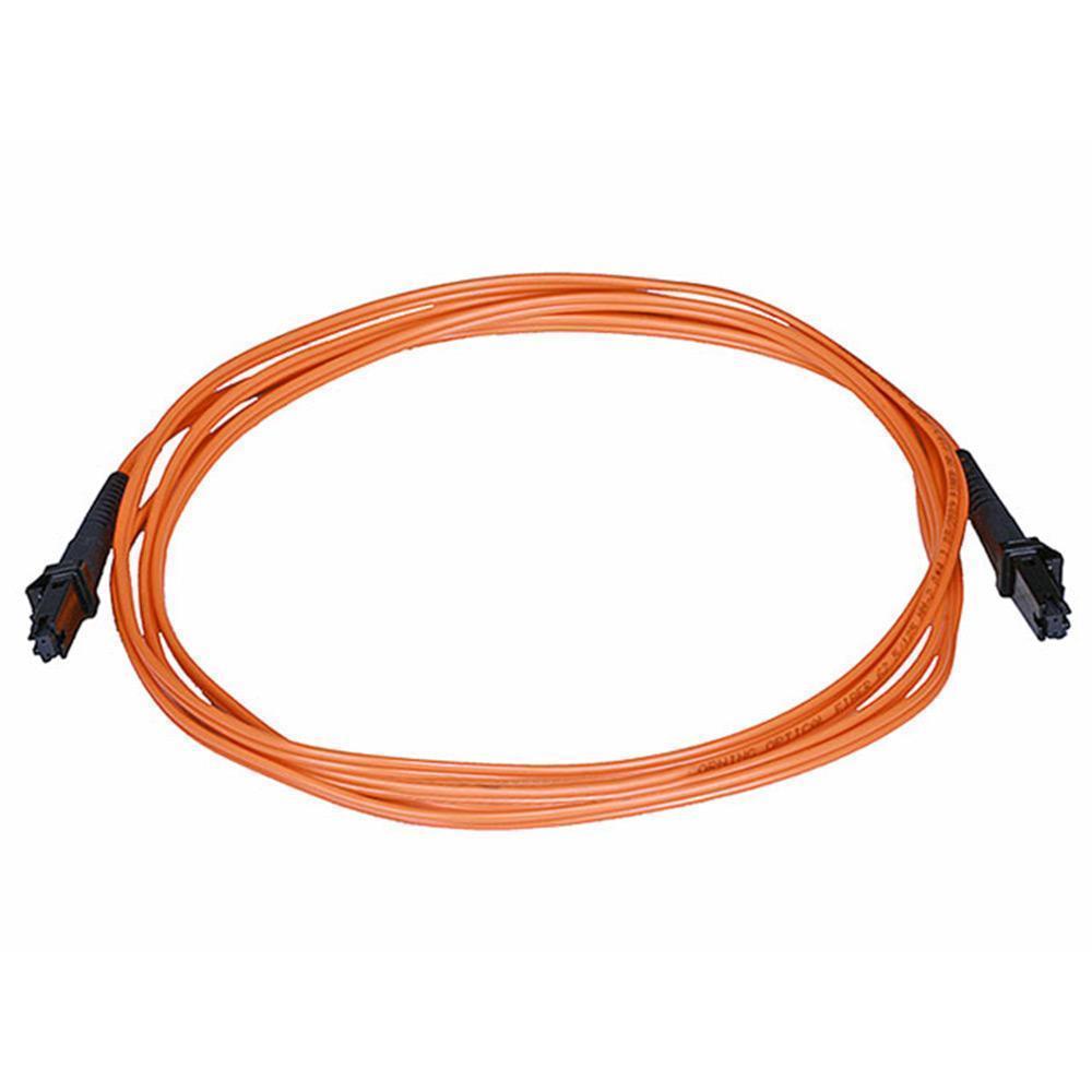 TechCraft Optic Fiber Network Cable OM1 RJ to RJ Orange 15 meters (50 ft) - - Mounts For Less
