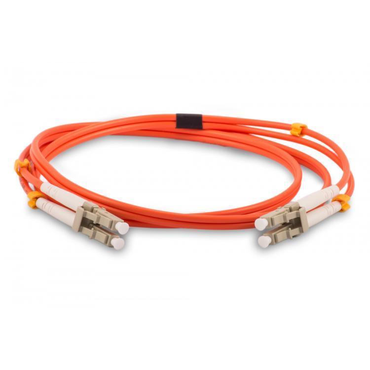 TechCraft Optic Fiber Network Cable OM2 LC to LC Orange 10 meters (33 ft) - - Mounts For Less