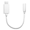 TechCraft - USB Type-C Male to 3.5mm Female Adapter, White - - Mounts For Less