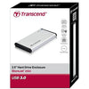 Transcend StoreJet 25S3 USB 3.0 HDD Enclosure 2.5" - - Mounts For Less