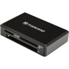 Transcend TS-RDF9K2 UHS-II Multiple Card Reader, Ports for CompactFlash Cards, SD and microSD, USB 3.1, Black - - Mounts For Less