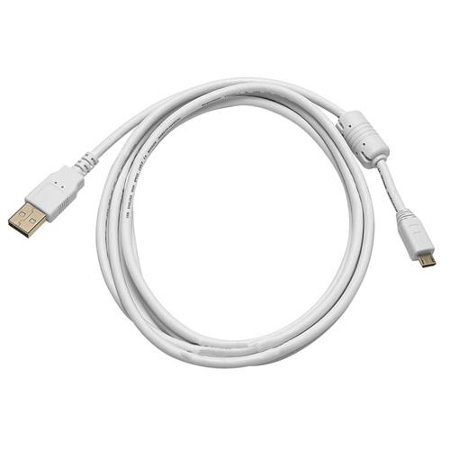 USB 2.0 Cables A Male Connector to Micro USB 6 ft White ferrite - - Mounts For Less