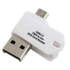 USB 2.0 OTG Adapter 2 in 1 Micro USB to USB A Male & Micro SD Card Reader - - Mounts For Less
