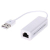 USB 2.0 à CATe5 Ethernet Adapter, White - - Mounts For Less
