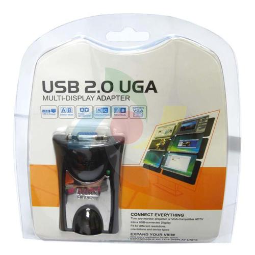 USB 2.0 to VGA HDTV resolution up to 1920x1080 32 bits - - Mounts For Less
