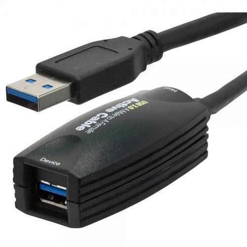 USB 3.0 Extension Cables A Connectors Male/Female 16 ft ACTIVE - - Mounts For Less