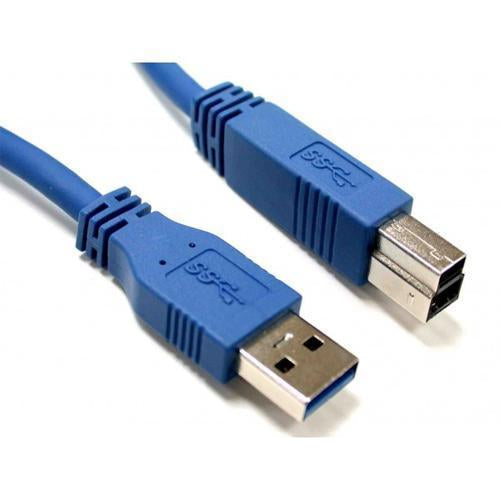 USB 3.0 cable Male A to Male B Blue 6 FT - - Mounts For Less