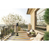 Westinghouse WES31-15110BLK Electric Freestanding Patio Heater Infra-Red Black - - Mounts For Less