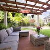 Westinghouse WES31-1544 Electric Hanging Patio Heater Infra-Red Silver - - Mounts For Less