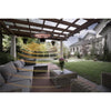 Westinghouse WES31-1544 Electric Hanging Patio Heater Infra-Red Silver - - Mounts For Less