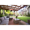 Westinghouse WES31-1544 Electric Hanging Patio Heater Infra-Red Silver - - Mounts For Less