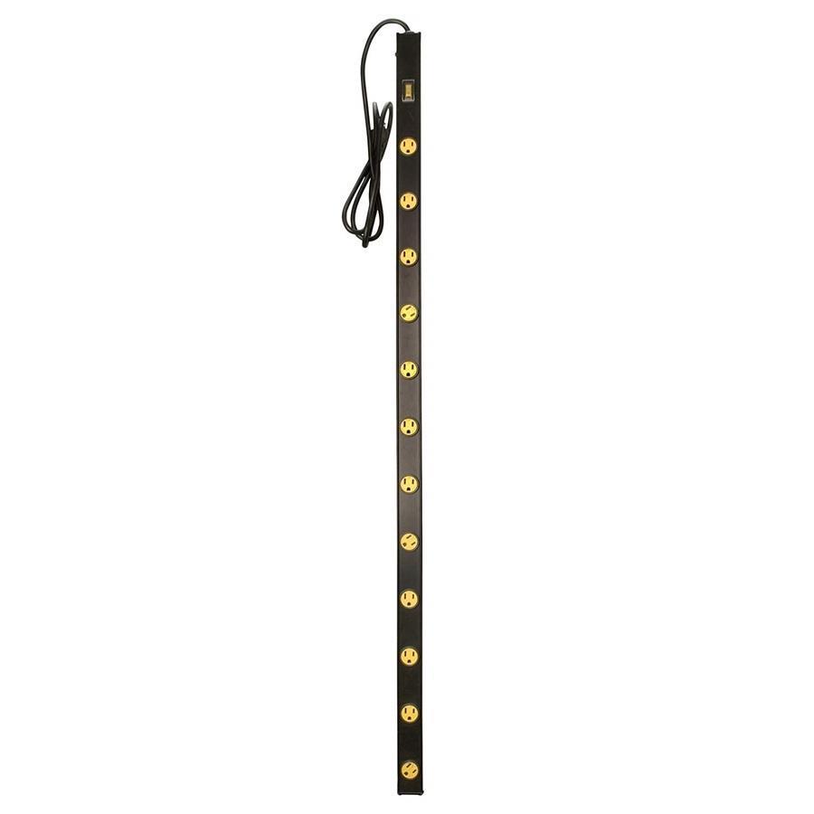 Woods Pro Power 12 Outlet Power Strip - - Mounts For Less