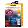 Xtreme XLB7-1025-CLR - Set of 2 LED Light Washers, Water Repellent, with Remote Control - - Mounts For Less