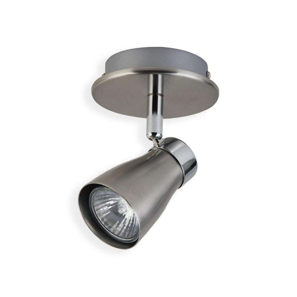 Xtricity - 1 Head Ceiling Light, 5.31 '' Width, From The Yorkshire Collection, Chrome Nickel - - Mounts For Less