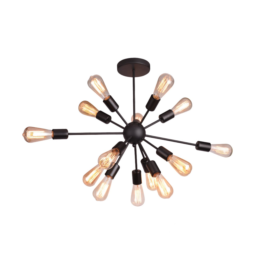 Xtricity - 14 Light Pendant, 28.3 '' Width, From The Jensen Collection - - Mounts For Less