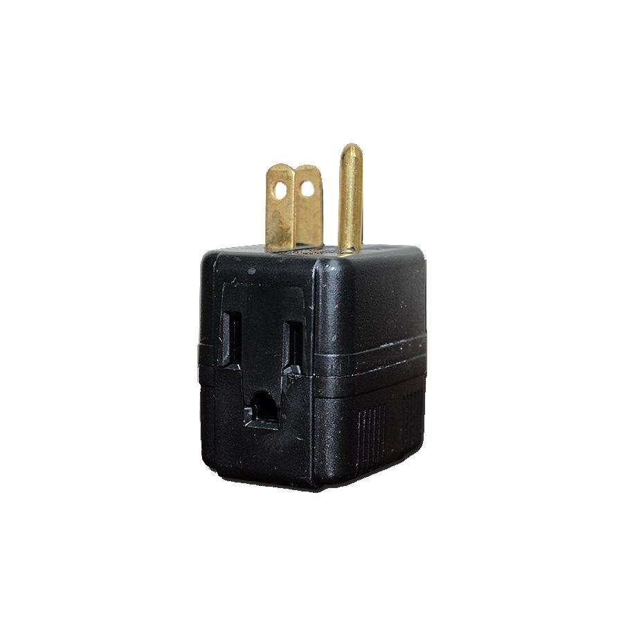 Xtricity 3-70619 Wall-Tap 3 Outlets Black - - Mounts For Less